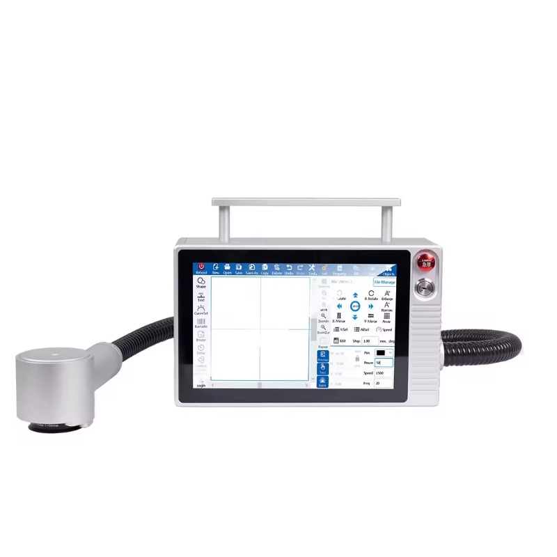 18W Hava Soğutmalı Veri Matris - Laser Marking Machine incelemesi ve fiyatı